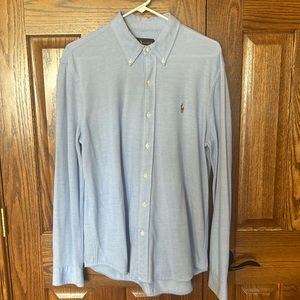 Ralph Lauren Knit Oxford Button Down Shirt